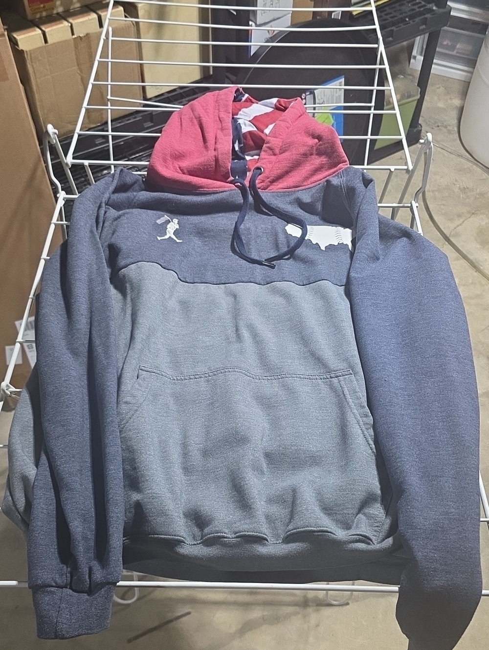 Womans Baseballism Hoodie XL